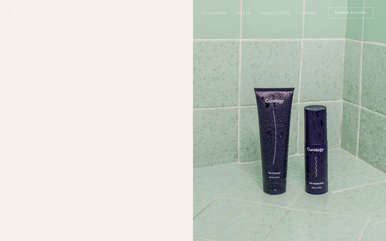 Webdesign Kosmetikstudio Wien - MAISON LUNE von PIKSEL